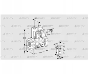 VCS665F05NNWRE/PPM3/PPPP (88203033) Сдвоенный газовый клапан Kromschroder