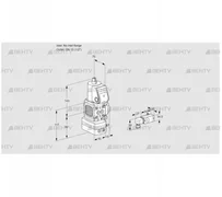 VAD1-/15R/NW-100B (88031432) Газовый клапан с регулятором давления Kromschroder