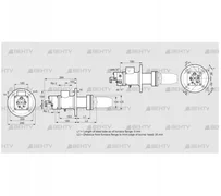 BIC 100RBL-0/35-(111)E (84033310) Газовая горелка Kromschroder