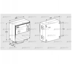 BCU460-3/1W1GBP (88612545) Блок управления горением Kromschroder