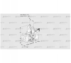 VAS240F/NWSR (88004865) Газовый клапан Kromschroder