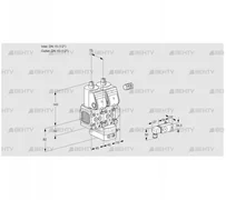 VCG1E15R/15R05FNGEWR/2-PP/PPPP (88107728) Клапан с регулятором соотношения Kromschroder