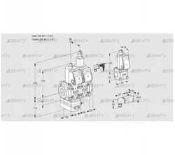 VCD2E40R/40R05D-50LWR/1-PP/PPBS (88103335) Регулятор давления Kromschroder