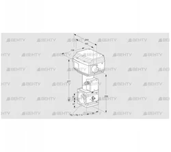 RVS 2/CML05W30E-6 (86060086) Регулирующий клапан Kromschroder