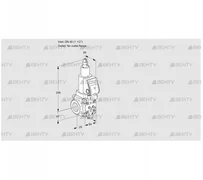 VAS2T40/-N/LQSR (88018939) Газовый клапан Kromschroder