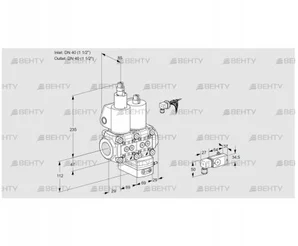 VCD2E40R/40R05LD-100WL/PPPP/4-PP (88107798) Регулятор давления Kromschroder