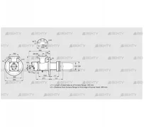 BIC 140HB-350/385-(26)E (84099811) Газовая горелка Kromschroder