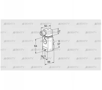 DG 110VC5-6WG (84448411) Датчик-реле давления газа Kromschroder