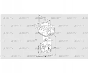 RVS 2/AML10Q60S1-3 (86060044) Регулирующий клапан Kromschroder