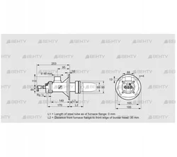 BICA 65RM-0/35-(71)D (84022017) Газовая горелка Kromschroder