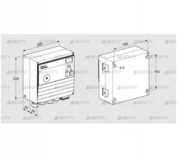 BCU460-5/1LW3GBS2B1/1 (88612925) Блок управления горением Kromschroder