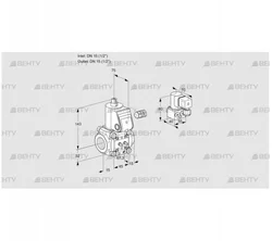 VAS115R/NW (88020706) Газовый клапан Kromschroder