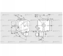 DG 6U-6T (84447253) Датчик-реле давления газа Kromschroder