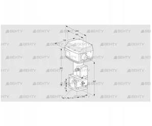 RVS 3/HML03W30E-3 (86060171) Регулирующий клапан Kromschroder