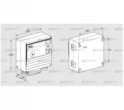 BCU460-5/1W2GBP (88610867) Блок управления горением Kromschroder