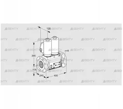 VCS9T125A05NNASLE/PPPP/PPPP (88204586) Сдвоенный газовый клапан Kromschroder