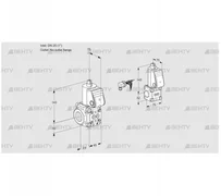 VAS1E25R/--05NWR/PP/BS (88104717) Газовый клапан Kromschroder