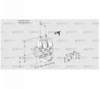 VCG1E15R/15R05NGNKR3/2-PP/PPPP (88104737) Клапан с регулятором соотношения Kromschroder