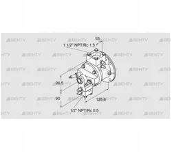 TJ28.0015-A1AMSCPA4C9XSB0 (85401344) Газовая горелка Kromschroder