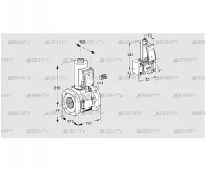 VAS665F05NWSR3E/Z-/PP (88203571) Газовый клапан Kromschroder