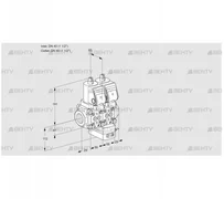 VCG2T40N/40N05NGKQGR/PPPP/PPPP (88101058) Клапан с регулятором соотношения Kromschroder