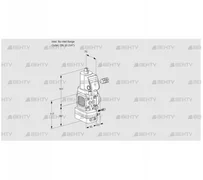 VAG1-/20R/NPGRAE (88027531) Газовый клапан с регулятором соотношения Kromschroder