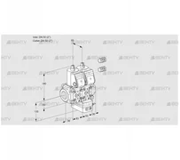 VCG3E50R/50R05NGKWR3/PPPP/PPPP (88101528) Клапан с регулятором соотношения Kromschroder