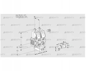 VCD2E40R/40R05FND-50WR/3-MM/PPPP (88106334) Регулятор давления Kromschroder