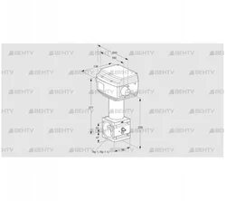 RV 2/ZML10W60S1 (86060503) Регулирующий клапан Kromschroder