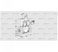 VCS8100F05NLWGRB/PPPP/PPPP (88207299) Сдвоенный газовый клапан Kromschroder