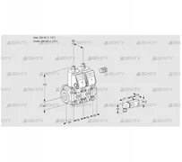 VCS2E40R/40R05NNWR/PP-3/PPPP (88100998) Сдвоенный газовый клапан Kromschroder