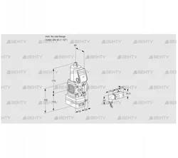 VAD2T-/40N/NQ-25A (88030856) Газовый клапан с регулятором давления Kromschroder