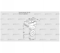 IBGF150/125Z05/20-60W3E (88302456) Дроссельная заслонка Kromschroder