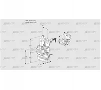 VAG115R/NWBE (88012258) Газовый клапан с регулятором соотношения Kromschroder