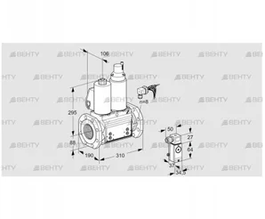 VCS780F05NLQLB/PPPP/P4PP (88205111) Сдвоенный газовый клапан Kromschroder