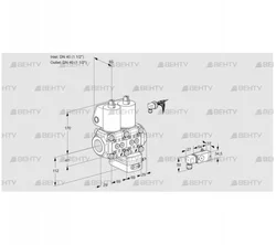 VCG2E40R/40R05NGKWL/PPPP/PP-2 (88104018) Клапан с регулятором соотношения Kromschroder