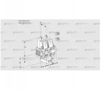 VCG1E20R/15R05FNGEVWR3/PPPP/PPPP (88101407) Клапан с регулятором соотношения Kromschroder