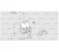 VCG1E25R/25R05NGEQL/2-PP/4-PP (88105477) Клапан с регулятором соотношения Kromschroder