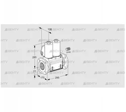 VCS665F05NNWL3B/PPPP/PPPP (88203634) Сдвоенный газовый клапан Kromschroder