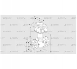 RV 65/NF02W60S1 (86060802) Регулирующий клапан Kromschroder