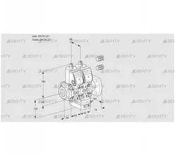 VCD3E50R/50F05ND-25WR3/PPPP/PPPP (88101618) Регулятор давления Kromschroder