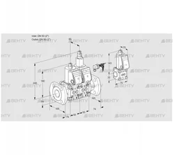 VCS3E50F/50F05NLWR3/PPPP/PPZS (88104970) Сдвоенный газовый клапан Kromschroder