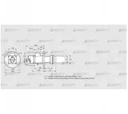 BIC 80HM-0/35-(35)F (84032015) Газовая горелка Kromschroder