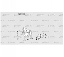 VFC120/20R05-15-3PP (88303400) Регулирующий клапан Kromschroder