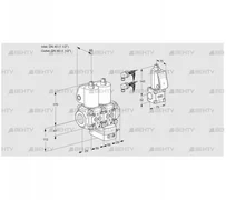 VCH2E40R/40R05NHEWL6/PPBS/PPPP (88103268) Клапан с регулятором расхода Kromschroder