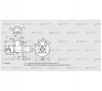 BIO 140HM-500/435-(52)E (84008754) Газовая горелка Kromschroder