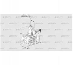 VAS240F/NQSR (88004868) Газовый клапан Kromschroder