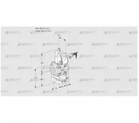 VAD115R/NW-25B (88020832) Газовый клапан с регулятором давления Kromschroder