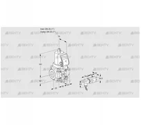 VAS1T25N/NQSR (88006175) Газовый клапан Kromschroder