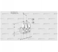 VCS3E65R/65R05NNWR3/PPPP/PPPP (88101121) Сдвоенный газовый клапан Kromschroder